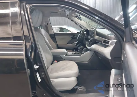 2022 Toyota Highlander Le from USA, damaged, VIN 5TDBZRBH8NS580592